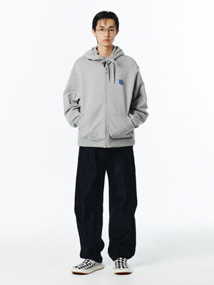 Sig; TRS Tag hoodie zip-up 01 Gray