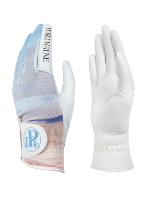 PATTERN PRINT MESH GLOVE (A PAIR) - SKY BLUE