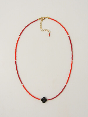 포츈 클로버 Fortune Clover Necklace (2 colors)