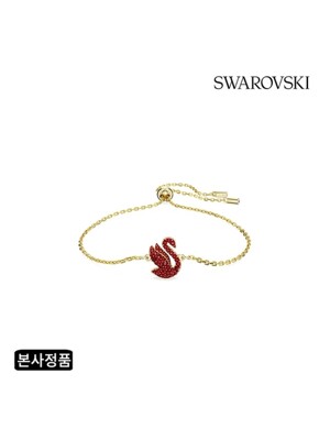 [본사정품/쇼핑백증정] Iconic Swan 레드 골드 톤 팔찌 5656841