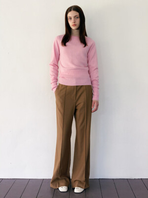 Wool Blended Bootcut Long Pants  Light Brown(WE3921T63B) (WE3921T63B)