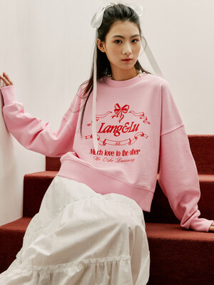 RIBBONEU Sweatshirt(리보뉴)_PINK