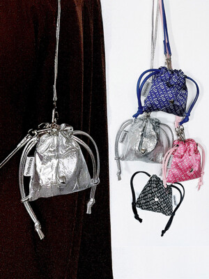 String pouch keyring  _6colors