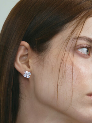 [Silver925] Cetin Clover Earrings (#silver#gold)