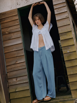 Mid-rise Wide Pants_2color