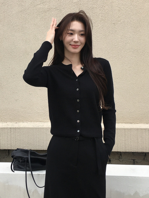 프론트로우 [Premium] Cashmere Knit Cardigan_8color
