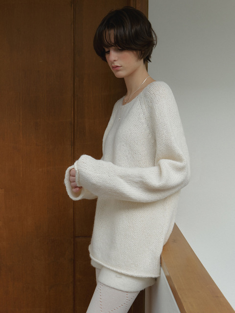 리엘 [8th] Bonheur raglan knit (ivory)