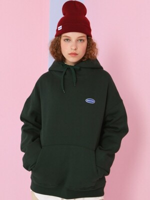 Logo hoodie-dark/green