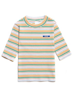 EVAN MULTI STRIPE WHITE-GREEN