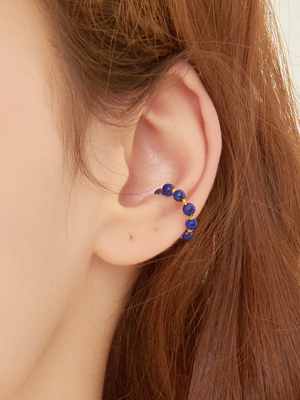 CANDY BEADS BALL EARCUFF (4color)_EC1651