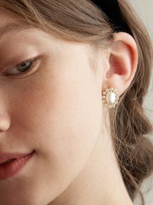 [Silver925] Celia Pearl Earring_EC1680
