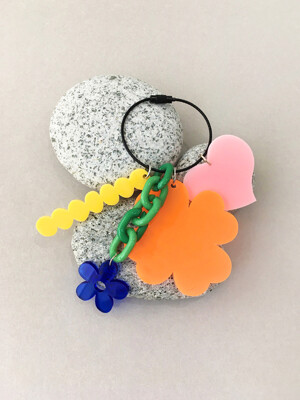 NATURE OR CLOVER BAG CHARM