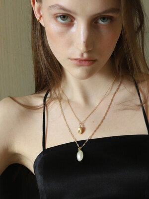 Sandshell Pearl Necklace