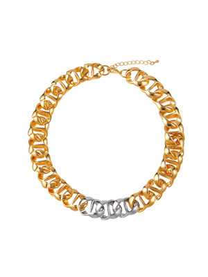 Blurred Lines Bold Chain Necklace