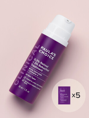 클리니컬 0.3% 레티놀 + 2% 바쿠치올 트리트먼트 30ml