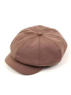 Wool Brown Belted Newsboy Cap 뉴스보이캡