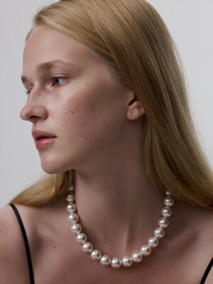 The Basic Pearl Necklace 14mm