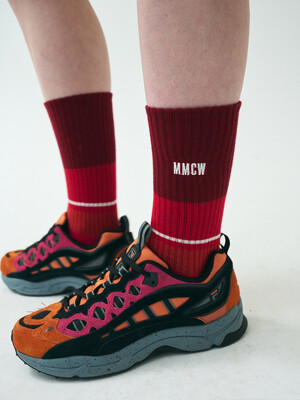 MMCW LONG SPORTS SOCKS/RED