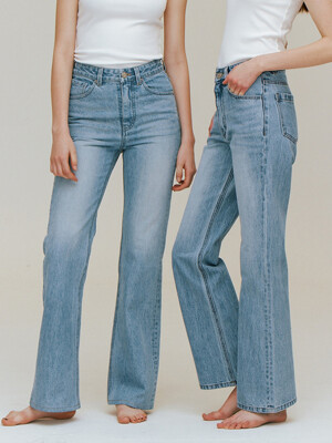 High-rise Bootcut Jeans