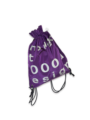 000 Design Gym Sack / Purple