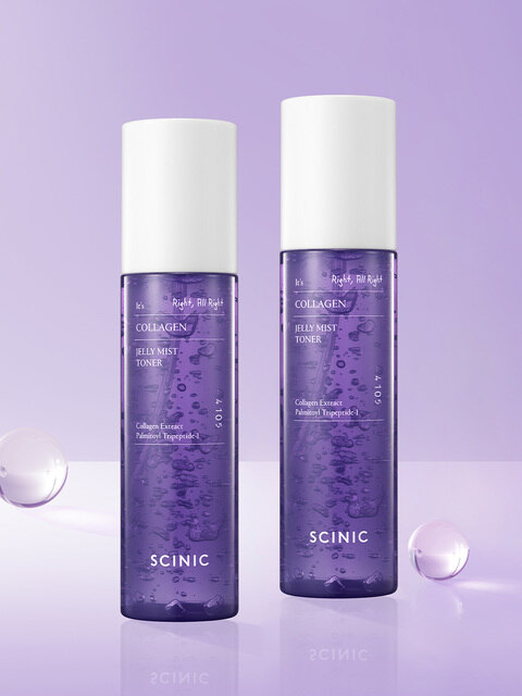 스킨/토너/미스트 - 싸이닉 (scinic) - [2개세트] 콜라겐 젤리 미스트 토너 100ml+100ml