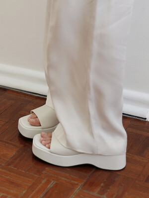 BELLE Easy platform mule sandals - 4colors 이지 플랫폼 뮬 샌들