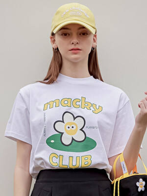 macky CC T-shirt white