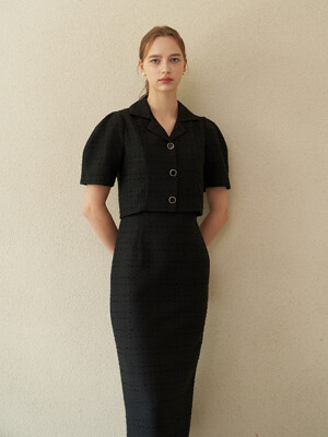 PAGE JACKET NOTED DRESS SET UP_BK