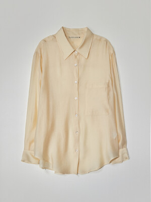 Shine Poket Shirts (Beige)