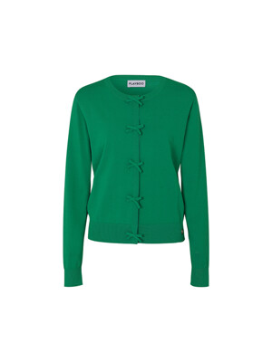 VISCOSE SUMMER COOL CARDIGAN_Green