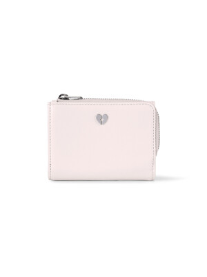 HEARTY ZIPPER WALLET - BLOSSOM