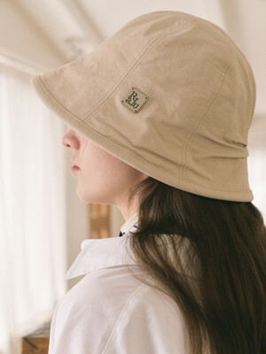 Shirring Cotton Bucket Hat_4 Color