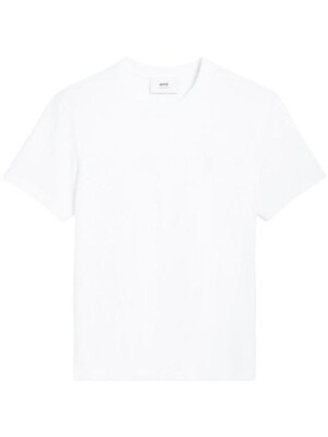 25SS 아미 반팔 티셔츠 BFUTS003724100 WHITE DOM