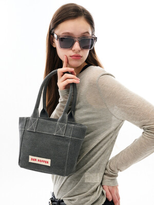 SHOPPER VINTAGE [CHARCOAL]-MINI
