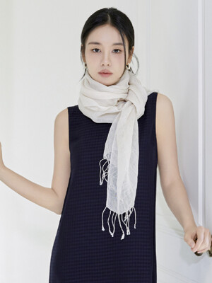 25SS 린넨100 스카프