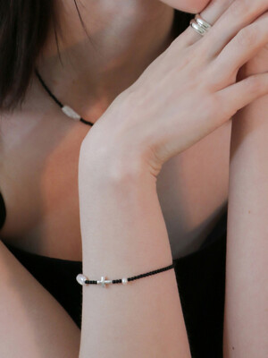 Noir silver925 Bracelet