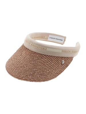 [헬렌 카민스키] FW24 여성 마리나 모자 HAT50318 NOUGAT NATURAL LOGO