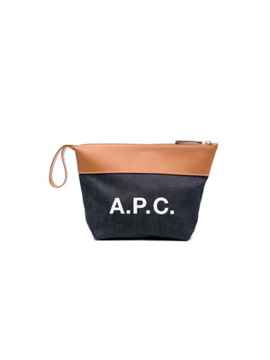 [당일]APC 로고 악셀 파우치 CODDP M63526 CAF