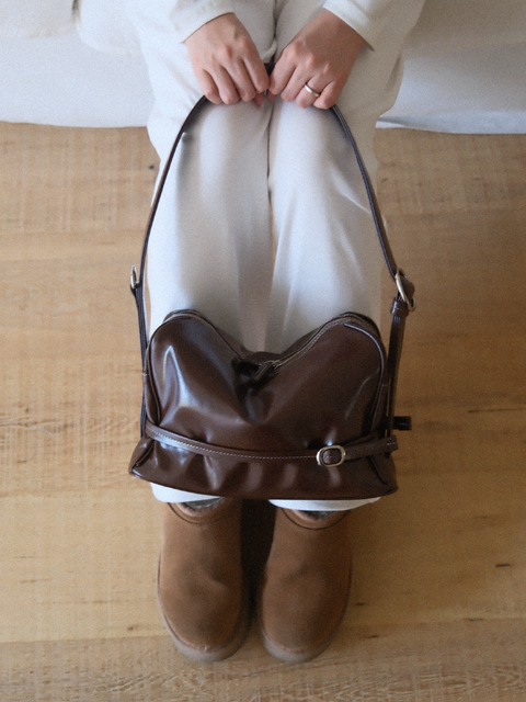 혜키 [단독] POTY LEATHER / BROWN