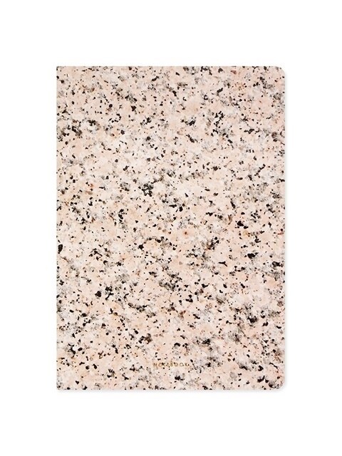 STONE NOTEBOOK - Pink marble