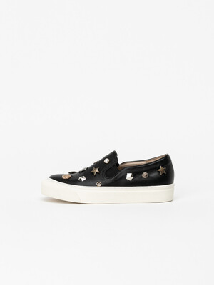 Embel Slip-on Sneakers in Black
