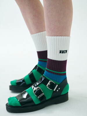 MMCW LONG SPORTS SOCKS/GREEN