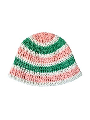 tulip crochet bucket hat