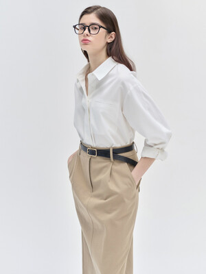 25SN basic shirts [WH]