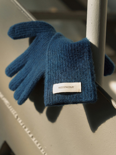 패션액세서리 - 앤니즈 (ANDNEEDS) - Wool ribbed gloves (5color)
