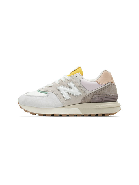 스니커즈 - 뉴발란스 (NEWBALANCE) - 574 레거시 라이트그레이 옐로우 U574LGNX
