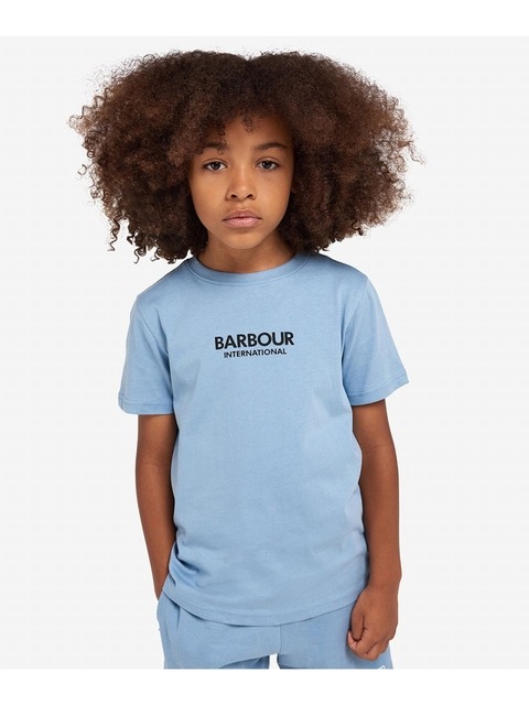 키즈어패럴 - 바버 (BARBOUR) - 블루 키즈 B.Intl Formular 티셔츠 (URTS3E503B2)