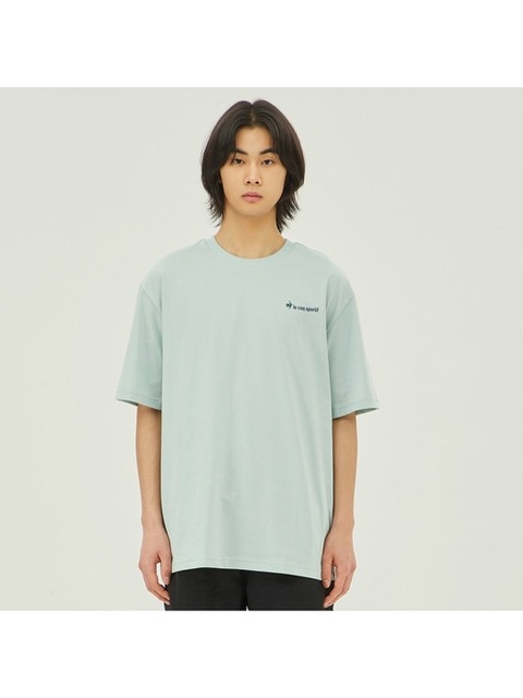 스포츠웨어 - 르꼬끄 스포르티브 (Lecoq sportif) - [르꼬끄 공식] 누메로원 레이어드 그래픽 반팔 티셔츠 (QO123CRS32)