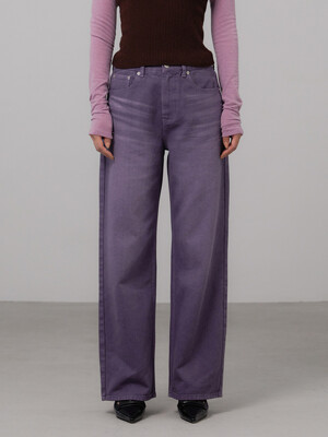 COLOR LOW JEANS_PURPLE