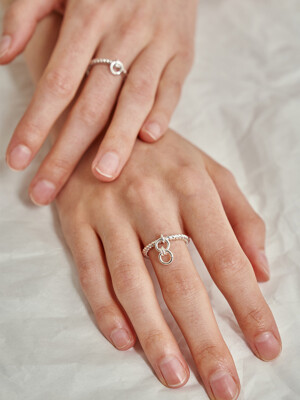 charm rope ring